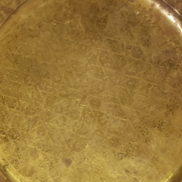 Vintage Brass Islamic Platter - Picture 6 of 6